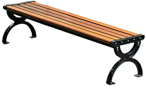 HUPQCVX Bancs for Espaces Publics, Pieds en Fonte D'aluminium, Robustes Et Durables, Bancs De 1,2 M Et 1,5 M De Long for Places.(1.2m)