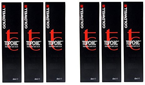 Goldwell Topchic 8GB saharablond hellbeige 6 x 60 ml Haarfarbe Permanent Hair Color GW