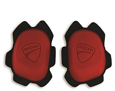 Ducati Knieschleifer Paar Farbe Rot