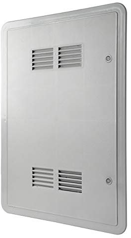 La Ventilazione SIG4060G Puerta de inspección de Gas ABS, Gris, 450x650 mm