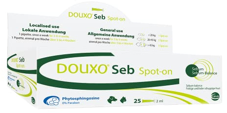 napz Ceva Animal Health Douxo SEB Spot-On Klar