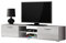 Mirjan24 TV Lowboard 180 Soho S3, Farbauswahl, TV Schrank, Tisch, Fernsehschrank, Fernsehtisch, TV Bank, TV Möbel (Weiß/Weiß Hochglanz)