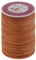 Sharplace 130 Meter Runde Wachsband Wachsschnur Perlenschnur Polyester gewachst 0,5mm Farbe Auswahl, Braun