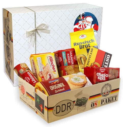Ostpaket Ostalgie DDR Süßwaren Kekspaket Weihnachten