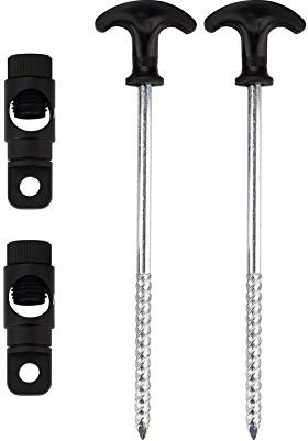 New Direction Tackle Rod Rod und Bankstick Stabilizer P6 | 2 Stück im Set | Stabilisiert Rod Pods und Banksticks | Für 360 Pod und andere Marken | Hochwertiges Aluminium