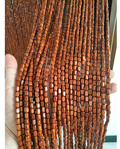 Perlenvorhang Türvorhang PENGFEI 45 Strängen- Holzperlen Vorhänge Für Türschrankpassage Raumteiler Balkon Dekoration, 2 Farben, Größenanpassung (Color : B, Size : 90X200cm)