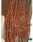 Perlenvorhang Türvorhang PENGFEI 45 Strängen- Holzperlen Vorhänge Für Türschrankpassage Raumteiler Balkon Dekoration, 2 Farben, Größenanpassung (Color : B, Size : 90X200cm)
