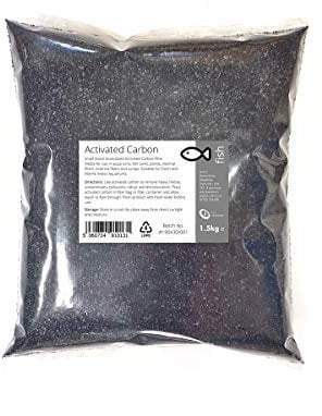 Intralabs Activated Carbon 1.5kg - Small Charcoal Granules Fish Tank Filter Media Aquariums