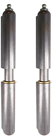 2pk Lift Off Bullet Hinge Weld On with Grease Nipple 20x180mm Heavy Duty Door