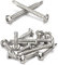 ANSIEDIO Vis Autoforeuse - Vis à Tôle Auto-Perceuses à Tête Phillips Ronde Vis Inox M3.9×16mm,20 pcs