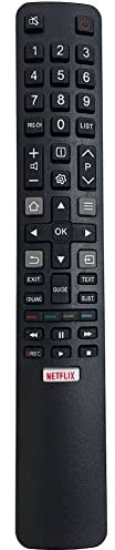 FYCJI Nuevo Reemplazo 06-IRPT45-ARC802N Mando Thomson TCL ARC802N para Mando a Distancia Thomson TCL ARC802N RC802N YUI1 32HD5506 43UC6406 49UC6306 49UC6406 55UC6406 65UC6406