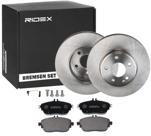 RIDEX Bremsenset Vorne 295mm Bremsscheiben und Bremsbeläge Belüftet