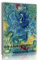 OUSHION ART Die Zauberflöte von Marc Chagall Surrealismus Kunstwerk Vintage Blau und Blau Ölgemälde auf Leinwand gedruckt für Bauernhaus Dekor 90x60cm Innenrahmen
