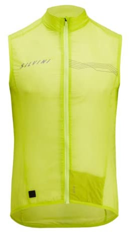 SILVINI TENNO Ultraleichte Fahrradweste Herren Fahrrad Weste Herren Laufweste Herren Radweste Herren Fahrradweste Herren Weste Sommer ärmellose Jacke Herren