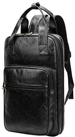 PU-Leder Drumsticks Drumsticks Tasche Tragetasche Etui Teile Zubehör Schwarz