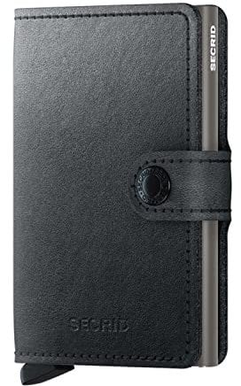 Secrid Miniwallet Black One Size Unisex Erwachsene, schwarz, Talla única, Modern