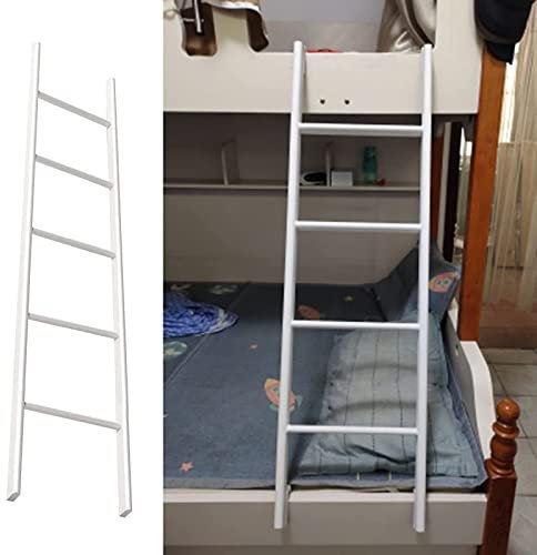 Échelle Pour Lits Superposés Pour La Maison, Léger Vertical Échelle Pour Lit Superposé 1 1.3 1.4 1.5 M De Haut, Universel Échelle Pour Camping-car Escabeau Pour Camping-car ( Color : White , Size : 1.