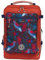 Kattbjoern ergonomischer Schulrucksack Jungen & Mädchen - Schul Rucksack mit Laptopfach - Schultasche mit Becken- und Brustgurt 5. Klasse - Schulrucksack Mädchen & Junge (Mystic Nature - Rot Blau)