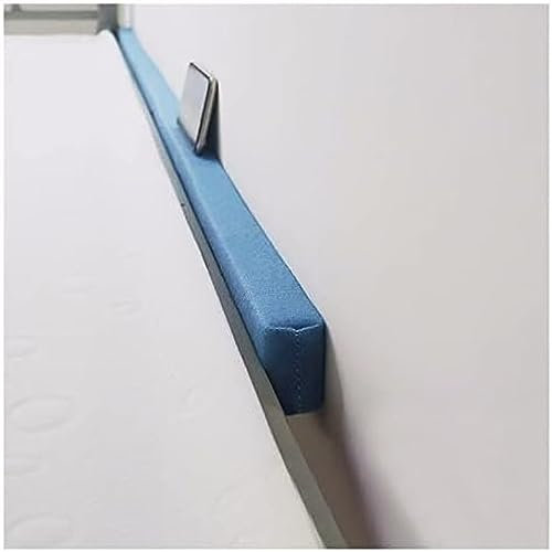 Wandseitiges Lückenfüllkissen, Schwammstopper Für Zuhause/Schlafsaal/Hotel Am Nachttisch, Zur Verhinderung des Herunterfallens Von Telefonen/Büchern/Spielzeugen, 200 X 5 X 3 cm,Blau,200x5x3cm,bonn