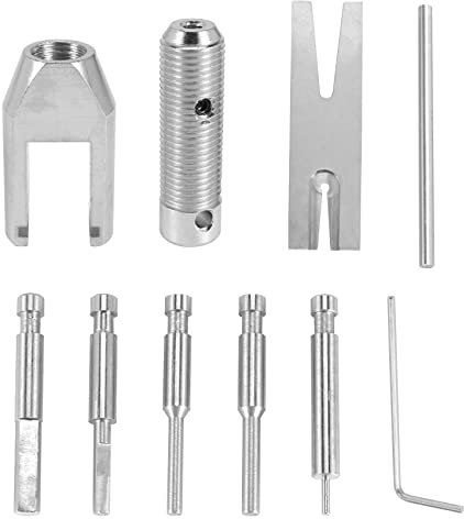 Fawiwpse Multi-Size Motor Pinion Gear Puller Remover Tool Set for RC Helicopter, Plane & Servo - Aluminium Alloy Construction - Essential for RC Enthusiasts