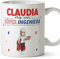 MUGFFINS Tazas Personalizadas para INGENIERA mujer - En Español - ¡Eres Súper! - 11 oz / 330 ml - Regalo Personalizable original y divertido