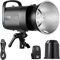 NEEWER S101-300W PRO Strobe Flash Light with 2.4G Trigger 150W Modeling Lamp 300Ws GN58 5600K Bowens Mount Reflector S1/S2 Mode Silent Fan Compatible with QPRO for Studio Product Portrait Photography