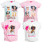 Barbie - Bambina Ragazza - T-Shirt Maglia Maglietta a Maniche Corte [1197 Rosa - 10 Anni]