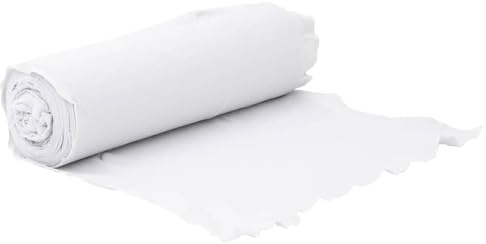 vidaXL Geotextil-Vlies Weiß 1x50 m Polyesterfaser