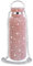 EIOLWJIEO Insulated Water Bottle Shiny Diamond Large Capacity 6-12 Hours Holding Time Stainless Steel Thermal Bottle Thermo Bottle, Rose Gold