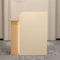 Empfangstheke Rezeption Rezeptionstheke Empfangstheke Messetheke Tresen Bar Theke Empfangstresen Counter mit LED,Schubladen,MDF Modern Büromöbel Thekentisch für Firmenhallen Salon(Apricot wood,100X45X