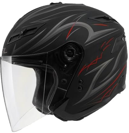 retrò Casco Scodella Portatile Mezzi Caschi Jet, Mezzo Casco da Motociclista Vintage Caschi Caschi Casco a Scodella Scooter Motorino ECE Omologato Mezzo Elmetto da Moto retrò