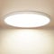 OUILA Deckenlampe LED Deckenleuchte Flach Rund - Ø30CM LED Deckenleuchte 24W 4000K 2400LM IP44 Wasserdicht Neutralweiß Badezimmer lampe, Badlampe Decke für Wohnzimmer Schlafzimmer Küche Bad Flur