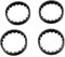 Generico Set 4 Cinghie di Ricambio Compatibili per Intex ZX300 – Stampate in TPU Flessibile, Alta Resistenza, Made in Italy