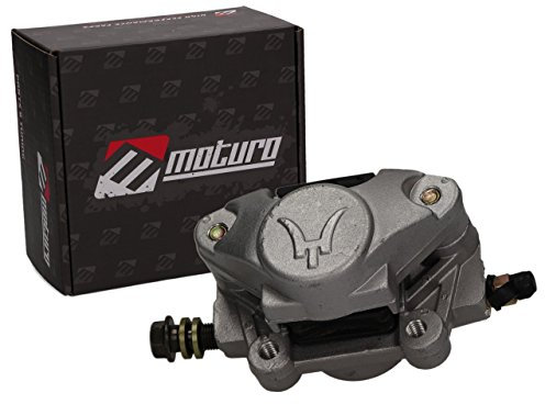 Moturo Bremssattel hinten silber Typ 5 - M10 - für 110ccm bis 250ccm ATV Quad