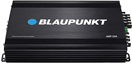 Blaupunkt AMP1504 1500 W Max 4 Channel Class AB Full Range Car Audio Amplifier