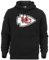New Era - NFL Kansas City Chiefs Team Logo Hoodie - Schwarz Größe XS, Farbe Schwarz