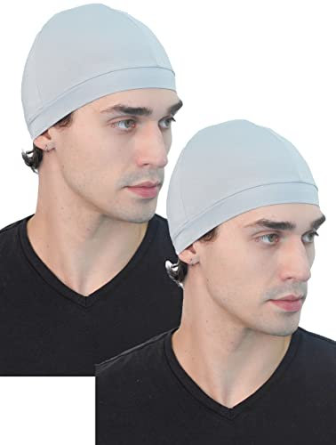 Deresina Männer Bambus Hut Liner, Poket Hut (2 Stück) (Taupe)