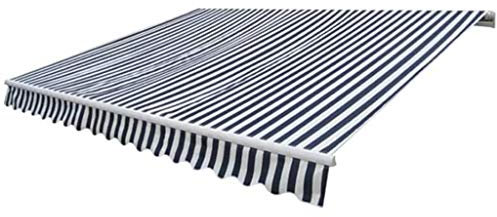 Tidyard Gelenkarmmarkise Handbetrieben Balkonmarkise 300 cm Sonnenschutz Balkon Terasse Markise Aluminiumrahmen + PU-Beschichtung 270 g/m2 Farbauswahl
