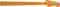 Fender Roasted Maple Precision Basshals, 20 mittelgroße Jumbo-Bünde, 9,5 Zoll, Ahorn, C-Form