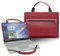 LiuShan 2 in 1 PU Leder hülle + Laptoptasche Case für 12 Acer Chromebook Spin 512 R851TN/Acer Chromebook 512/Acer Chromebook 712 C871T C871 Laptop[Nicht fit Acer Chromebook 11],Rot