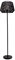 Pauleen 48227 Timber Pearl Stehleuchte max. 20 Watt Schwarz Stehlampe im Boho Look aus Papiergeflecht, Metall E27