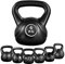 Yaheetech Kugelhantel Sport Kettlebell mit Neoprenbeschichtung 6-20 Kg Schwunghantel Gewichte Hantel für Kraftraining und Cross Training