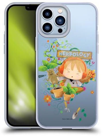 Head Case Designs Officially Licensed Harry Potter Herbology Deathly Hallows II Soft Gel Case Compatible With Apple iPhone 13 Pro Max