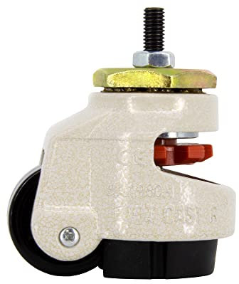 SCHMIDT systemprofile 10x Lenkrolle 40S Heberolle Schwerlast-Rolle höhenverstellbar Transportrolle M8 Gewinde