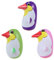 3pcs Penguin Penguin Wobbling Toy Inflatable Wobbling Toy Toys Tumbler Penguin Inflatables Kids Punching Bags Kids Punching Toy Inflatable Bag Pool Party Cats and Dogs