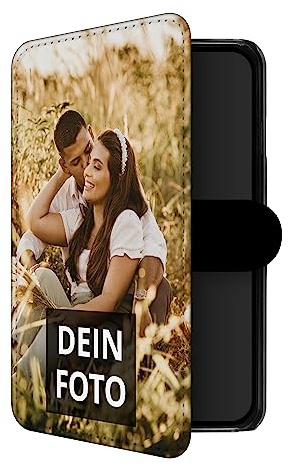 PhotoFancy® – Samsung Galaxy A03 Hülle mit Foto Personalisieren – Handyhülle selbst gestalten (Flipcase)