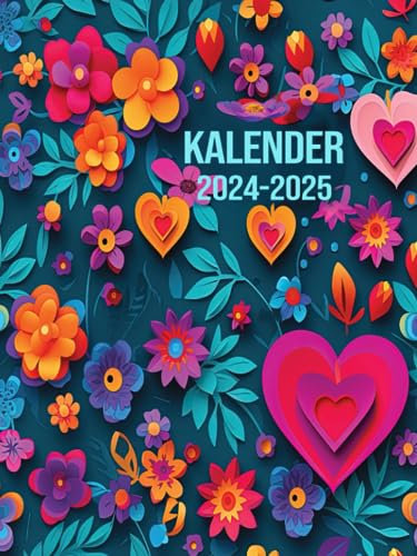 Kalender 2024 2025: Für Den Zeitraum Von Zwei Jahren, 1 Monat Auf 2 Seiten, Von Januar 2024 Bis Dezember 2025, Tolles Geschenk Für Partys Wie Weihnachten, Geburtstag Oder Andere, Planer Format A4