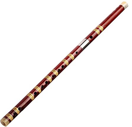 ALFAAL Bambusflöte Professionelle Flöte Nationale Musikinstrumente Dizi Kupfergelenk Nay Flöte (Color : C Tone Key)