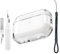Teyomi Transparent Hülle Kompatibel mit AirPods Pro 2. Generation mit Reinigungsset, Schutzhülle kompatibel mit Apple Airpods Pro 2 mit Handschlaufe, für Airpods Pro 2 Case (Clear)