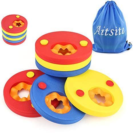 Aitsite alas de Agua niños 3-6 años 6pcs natación Discos natación Discos niños Conjunto para la formación